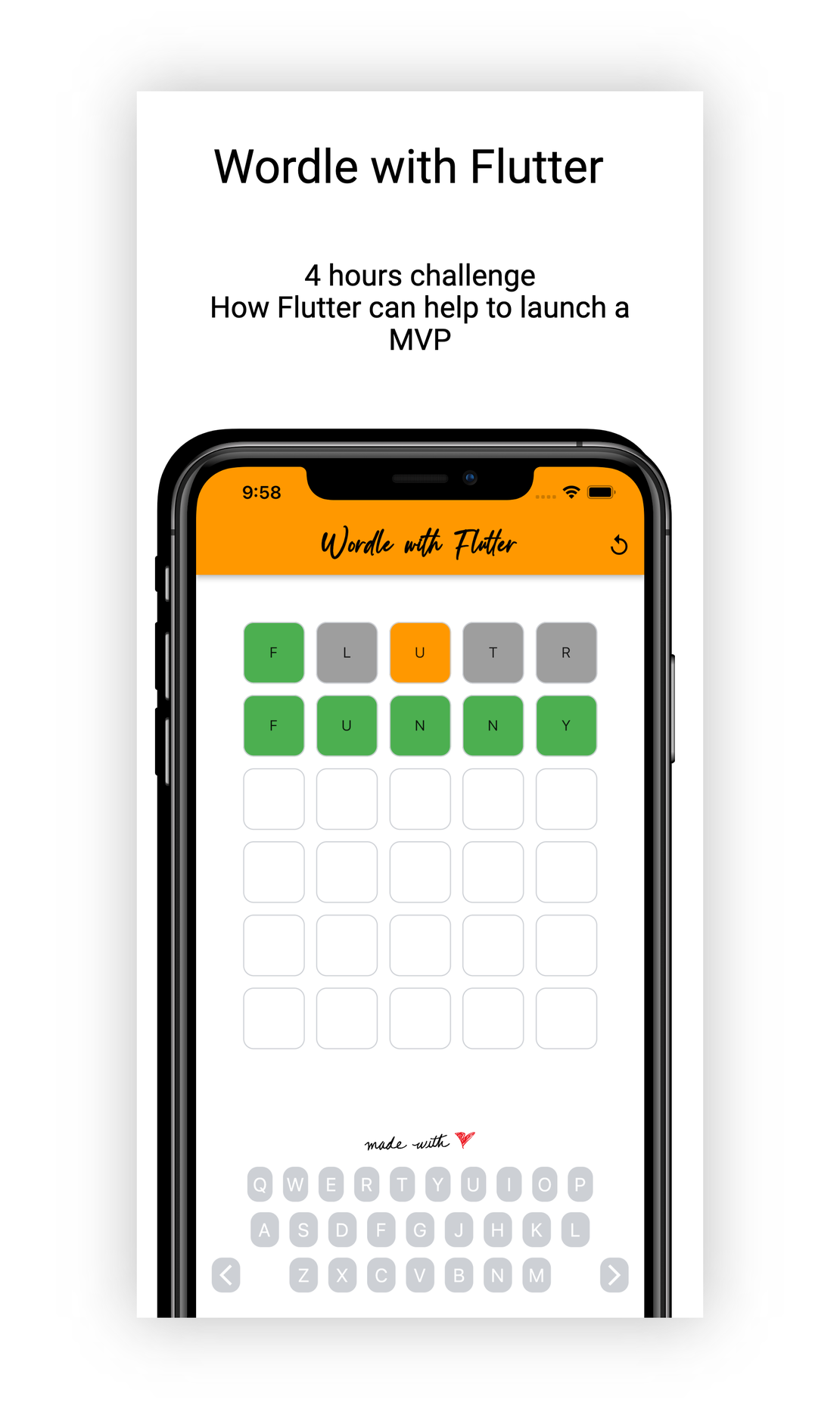 How to build a Wordle with Flutter